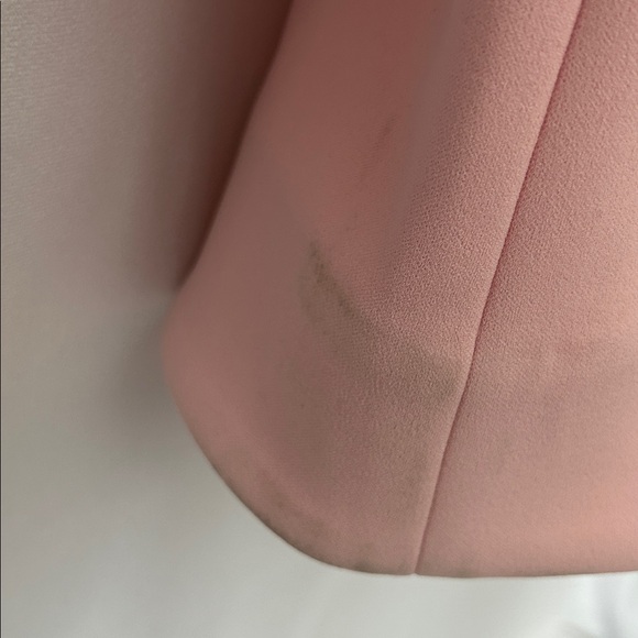 Staud NWT Belinda Cherry Blossom Pink Long Sleeve Mini Dress **Size 8** 🌸🌸 - Picture 12 of 14